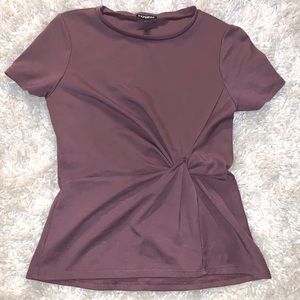 Express Plum Top